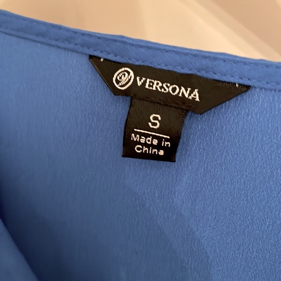 Versona Womens Summer Slip Dress Tunic Small S Lightweight - Picture 2 of 5